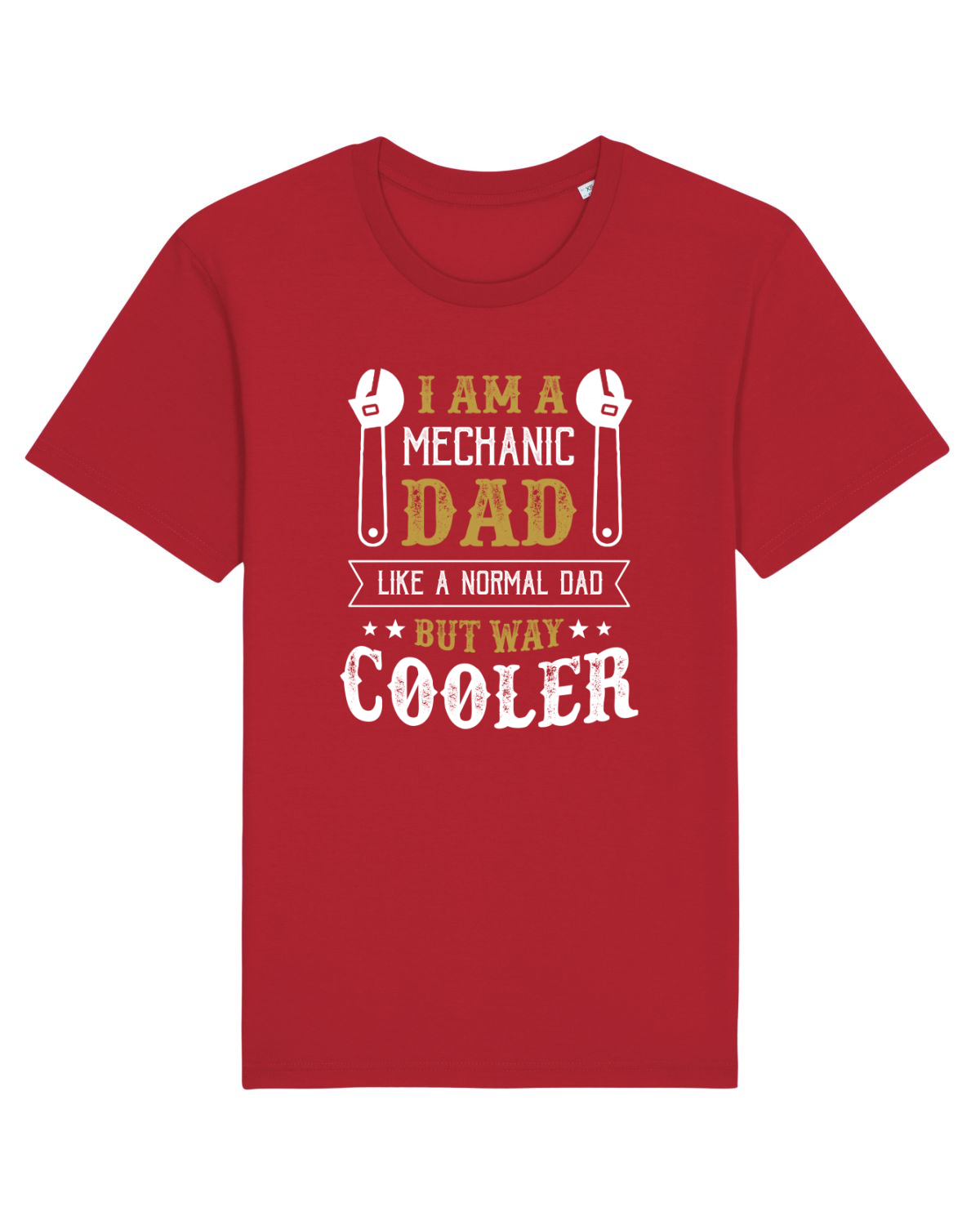 Tricou mânecă scurtă Unisex Rocker Red
