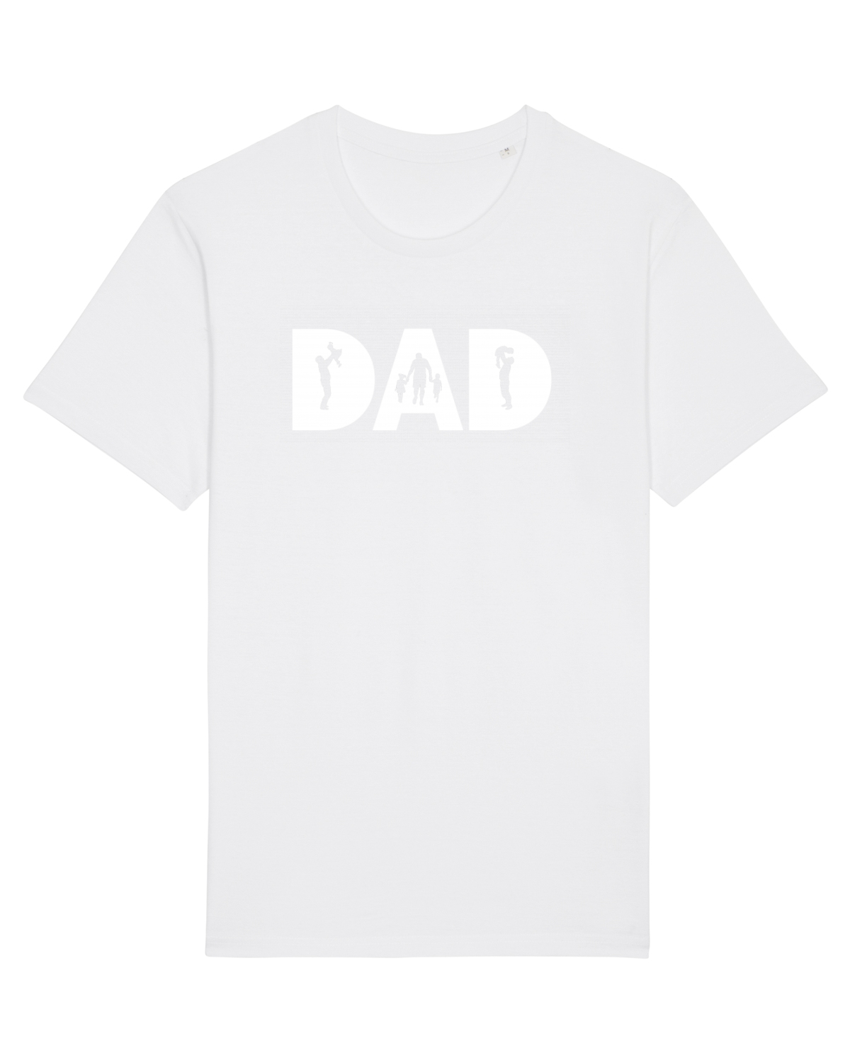 Tricou mânecă scurtă Unisex Rocker White
