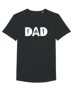 DAD Tricou mânecă scurtă guler larg Bărbat Skater