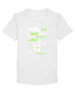 DENTAL ASSISTANT Tricou mânecă scurtă guler larg Bărbat Skater
