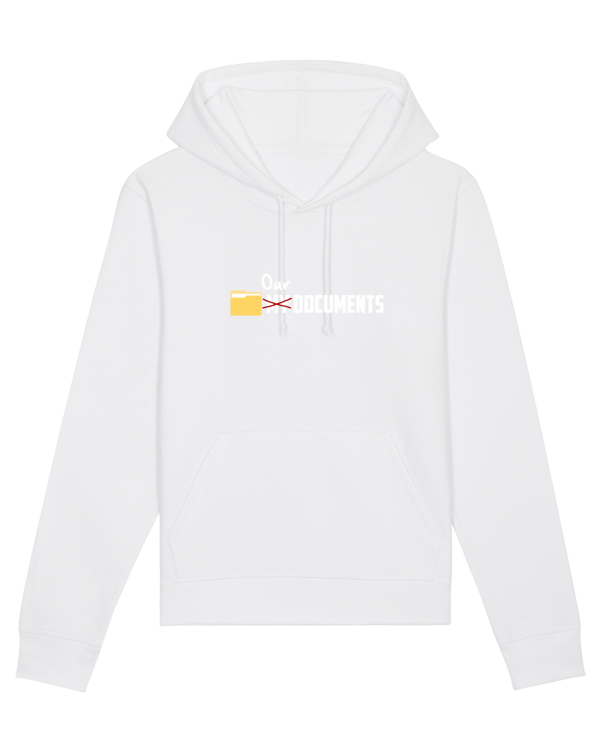 Hanorac Unisex Drummer White