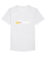 DOCUMENTS Tricou mânecă scurtă guler larg Bărbat Skater