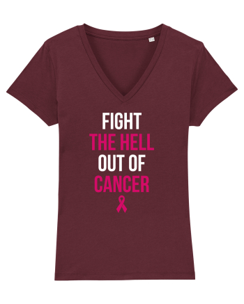 CANCER FIGHTING Burgundy