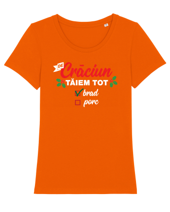 De Craciun Bright Orange