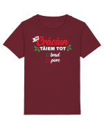 De Craciun Tricou mânecă scurtă  Copii Mini Creator