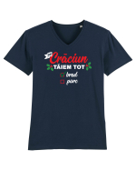 De Craciun Tricou mânecă scurtă guler V Bărbat Presenter