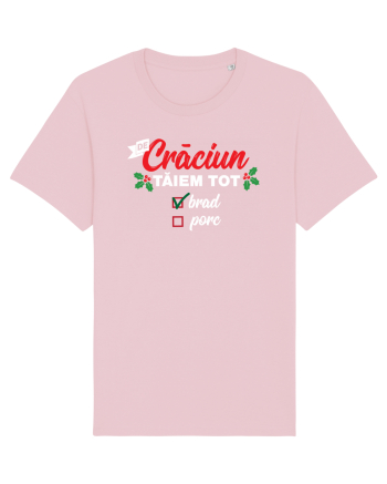 De Craciun Cotton Pink