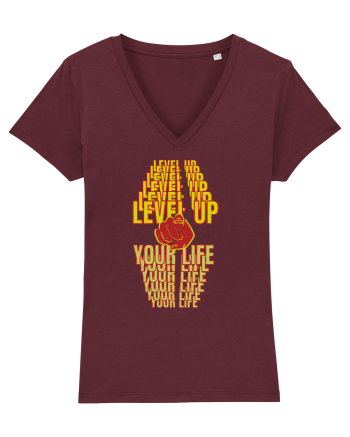 Level Up Your Life Burgundy