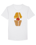 Level Up Your Life Tricou mânecă scurtă guler larg Bărbat Skater