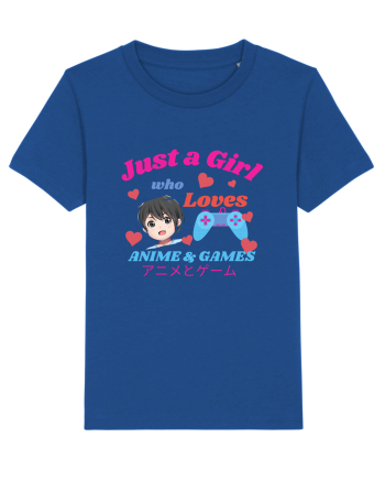 Just A Girl Who Loves Anime And Games Majorelle Blue