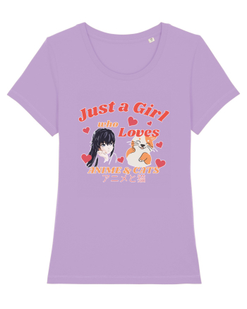 Just A Girl Who Loves Anime And Cats Lavender Dawn