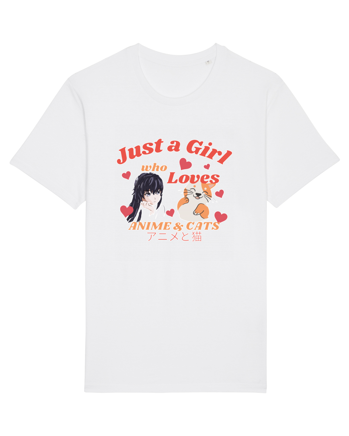 Tricou mânecă scurtă Unisex Rocker White