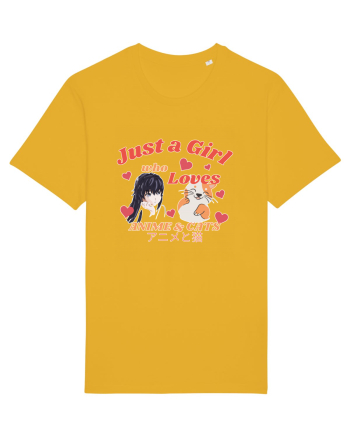 Just A Girl Who Loves Anime And Cats Spectra Yellow
