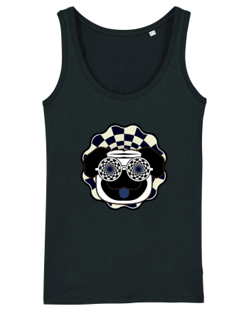 Psychedelic Cat Black