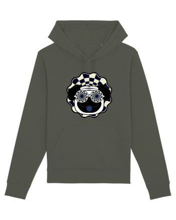Psychedelic Cat Khaki