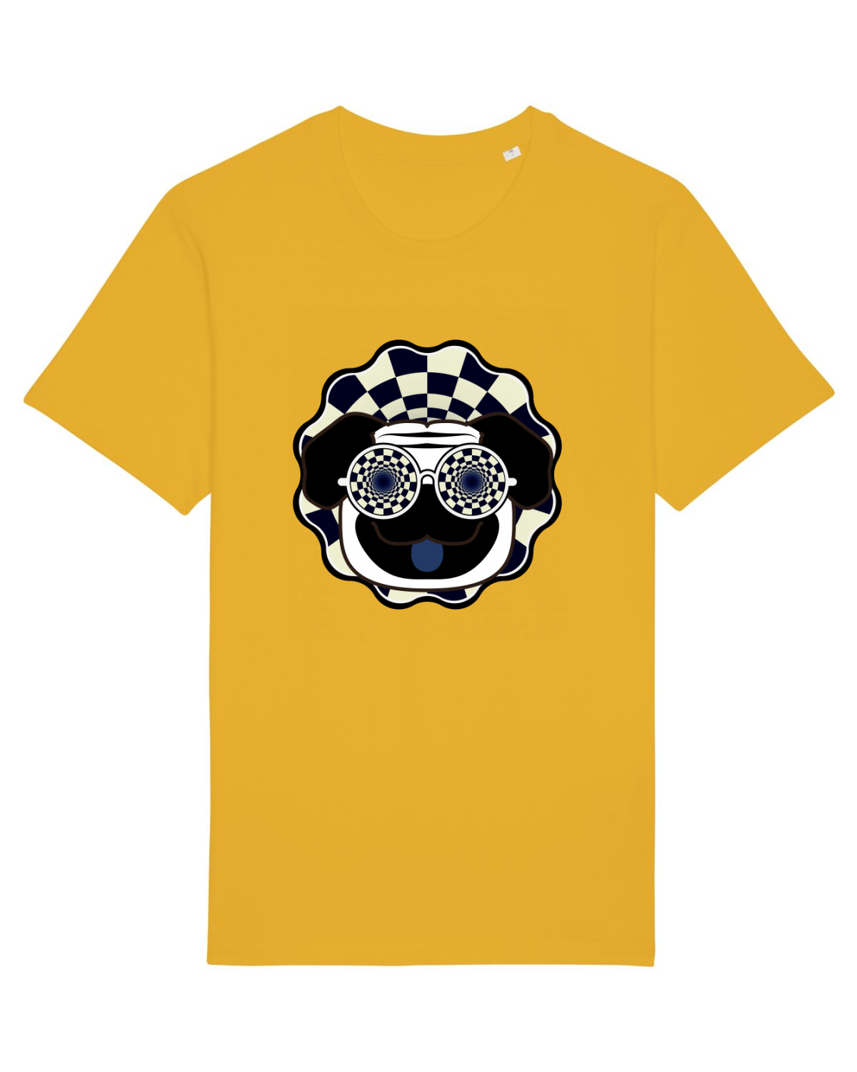 Tricou mânecă scurtă Unisex Rocker Spectra Yellow