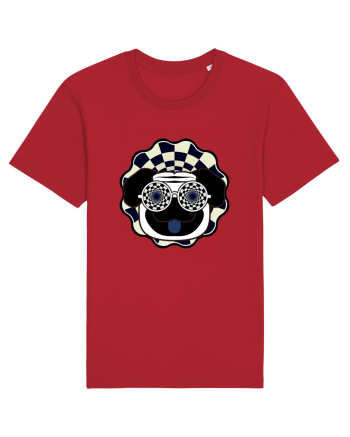 Psychedelic Cat Red