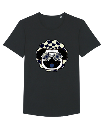 Psychedelic Cat Black