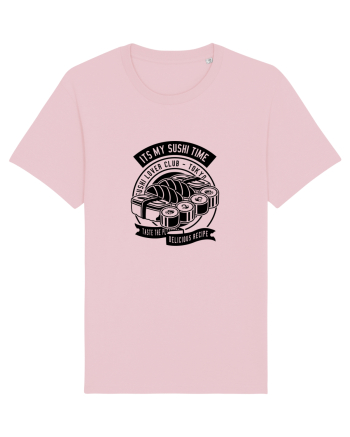 Sushi Time Tokyo Black Cotton Pink