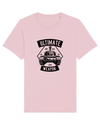 Ultimate Weapon Tank Black Cotton Pink
