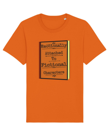 Book Lover Bright Orange