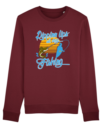 FISHING Burgundy