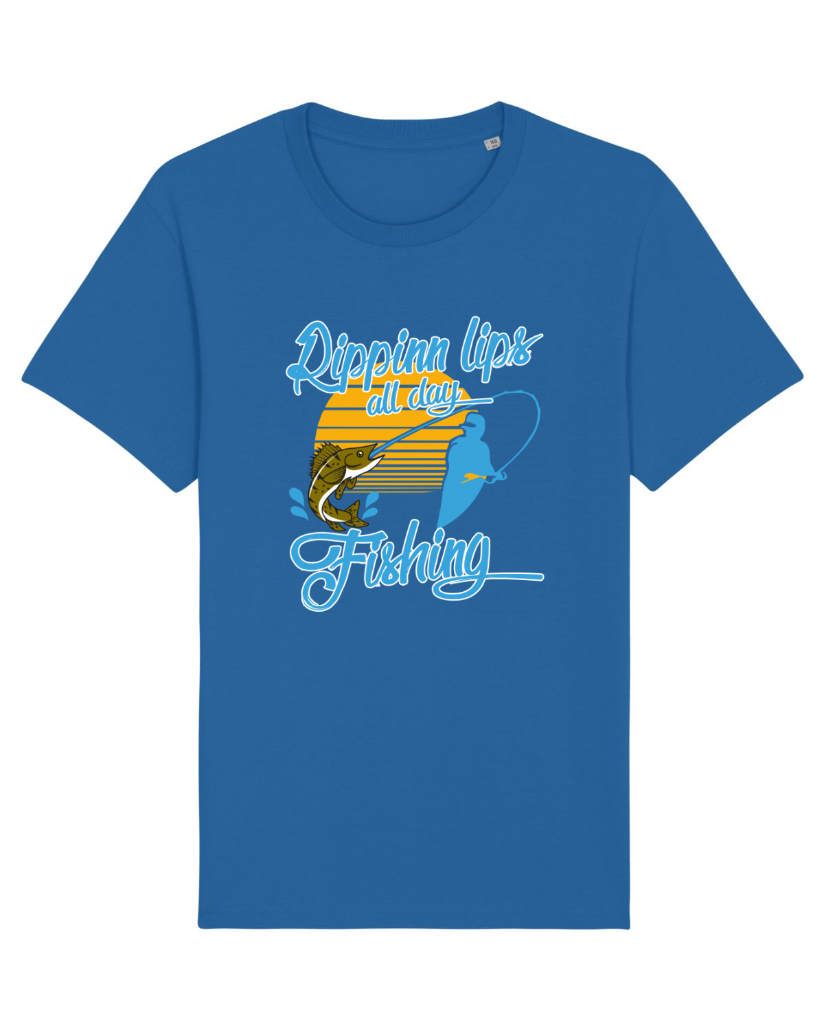Tricou mânecă scurtă Unisex Rocker Royal Blue