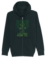 I still know kung fu - Pentru fanii Matrix Hanorac cu fermoar Unisex Connector
