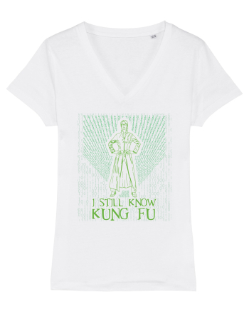 I still know kung fu - Pentru fanii Matrix White