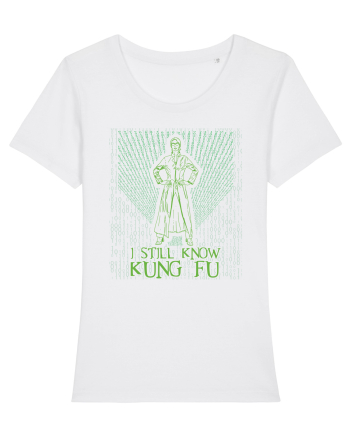 I still know kung fu - Pentru fanii Matrix White
