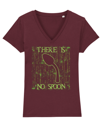 There is no spoon - Pentru fanii Matrix Burgundy