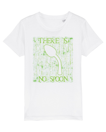 There is no spoon - Pentru fanii Matrix White
