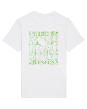 There is no spoon - Pentru fanii Matrix White