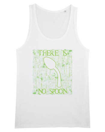 There is no spoon - Pentru fanii Matrix White
