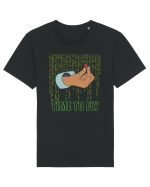 Time to fly - Pentru fanii Matrix Tricou mânecă scurtă Unisex Rocker