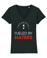 HATERS Tricou mânecă scurtă guler V Damă Evoker