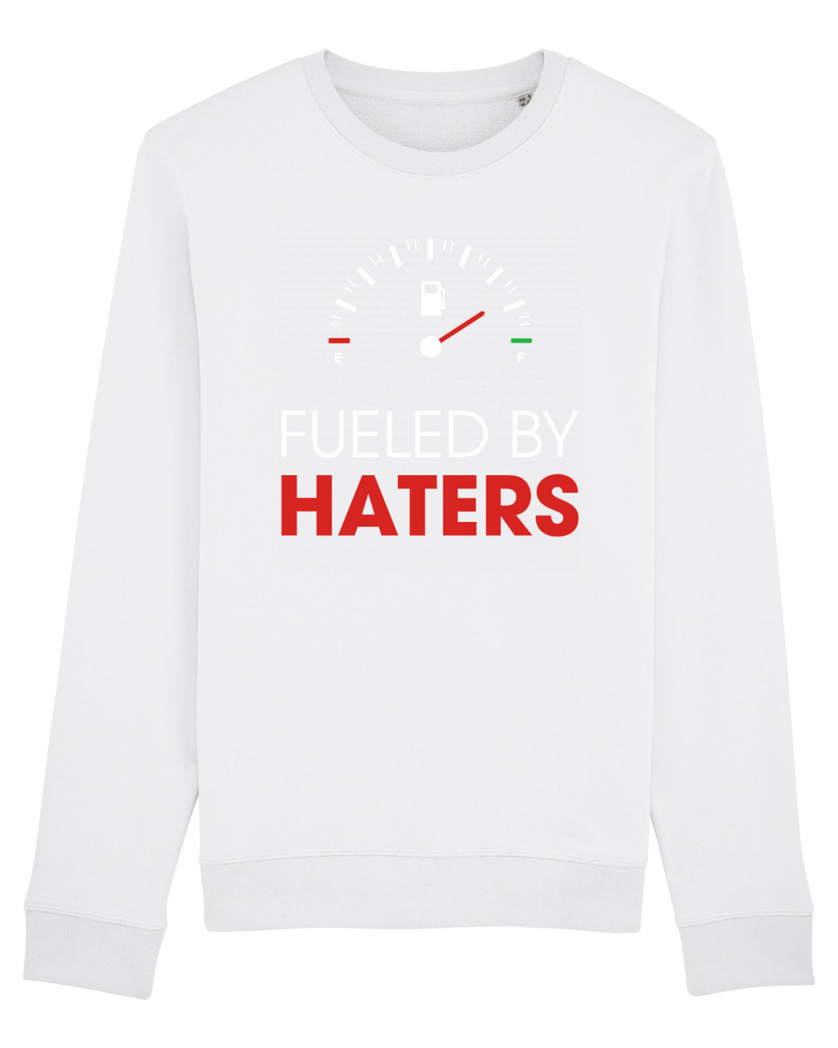 Bluză mânecă lungă Unisex Rise White
