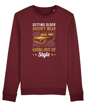 STYLE CAR Burgundy