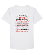 WIFE Tricou mânecă scurtă guler larg Bărbat Skater