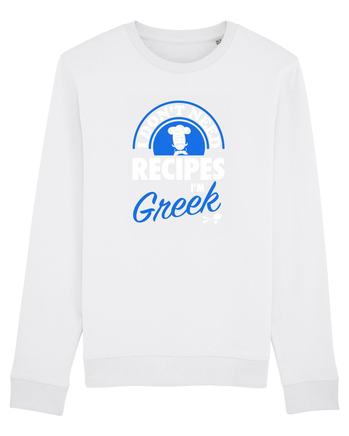 Bluză mânecă lungă Unisex Rise White
