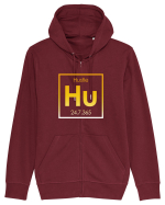 HUSTLE Hanorac cu fermoar Unisex Connector