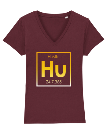 HUSTLE Burgundy