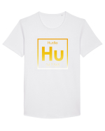 HUSTLE Tricou mânecă scurtă guler larg Bărbat Skater
