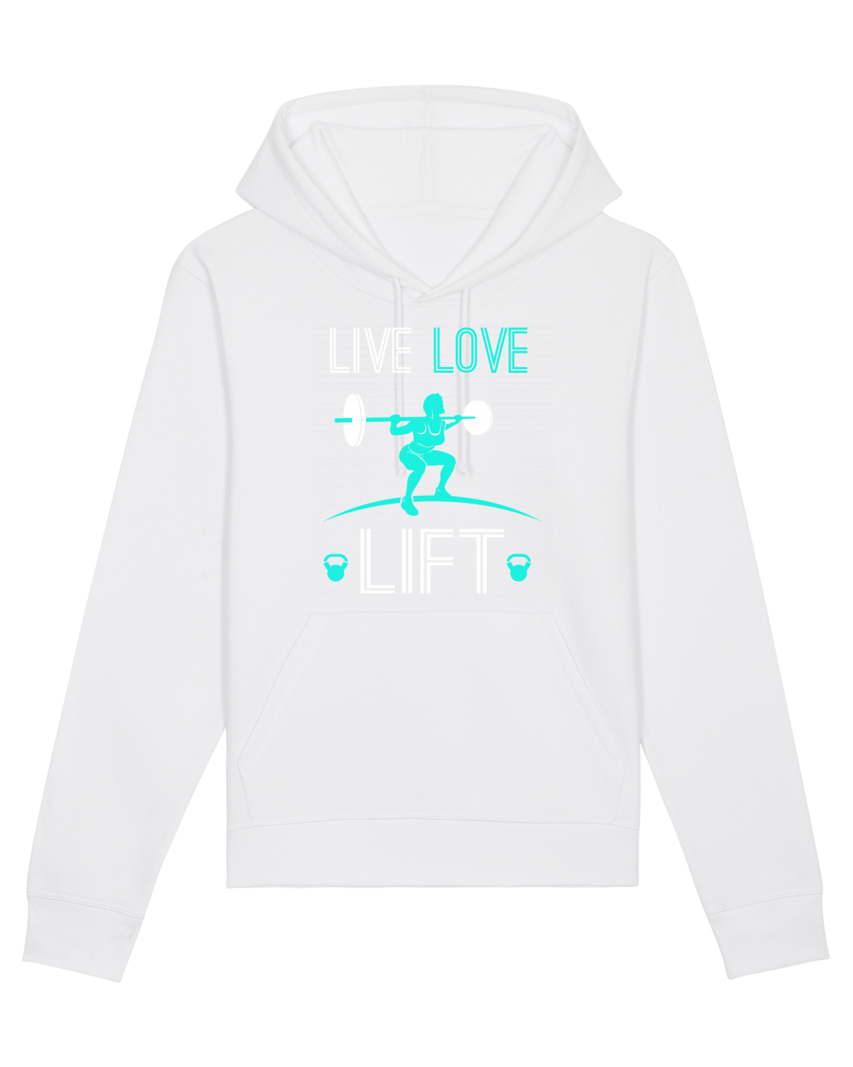 Hanorac Unisex Drummer White