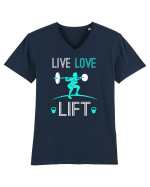 LIFT Tricou mânecă scurtă guler V Bărbat Presenter