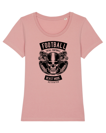 American Football Skull Black Canyon Pink