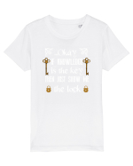 KEY Tricou mânecă scurtă  Copii Mini Creator