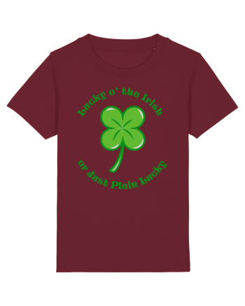 LUCKY Burgundy