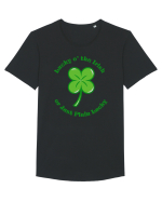 LUCKY Tricou mânecă scurtă guler larg Bărbat Skater