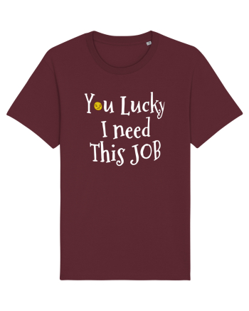 LUCKY Burgundy